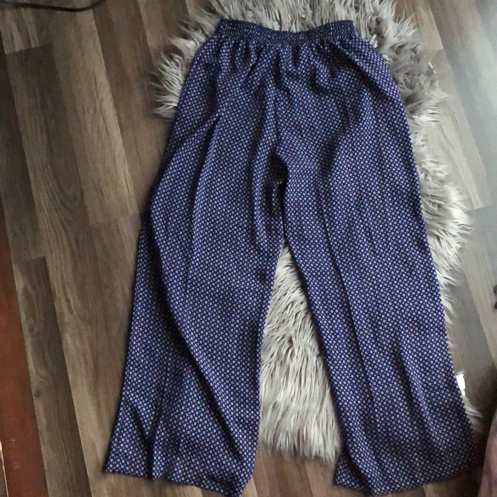 Soft blue pants